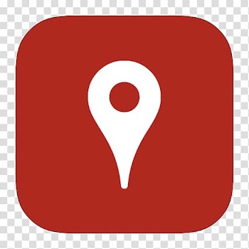 GPS icon, heart love symbol, MetroUI Google Maps transparent background PNG clipart