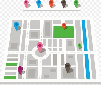GPS navigation device Map Euclidean vector Icon - City Street Map 