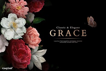 Grace greeting card | Free stock illustration - 582866