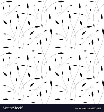 graceful twig sophisticated seamless pattern