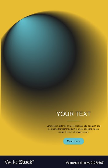 Gradient abstract circle vector image