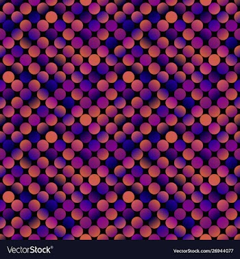 Gradient abstract geometrical seamless circle vector image