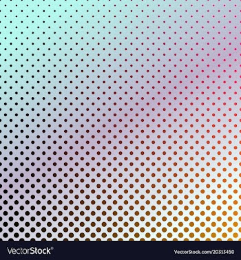Gradient abstract halftone dot pattern background vector image