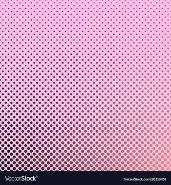 Gradient abstract halftone dot pattern background vector image