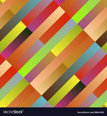 Gradient abstract seamless diagonal stripe vector image