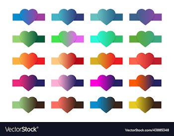 gradient color palette set