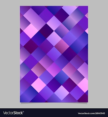 Gradient colorful modern diagonal square poster vector image