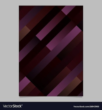 Gradient colorful trendy diagonal rectangle flyer vector image
