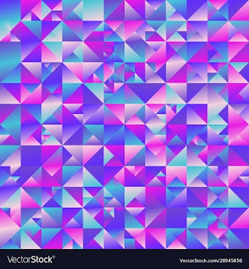 Gradient geometrical abstract polygonal triangle vector image