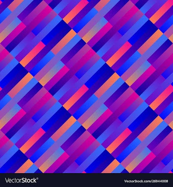 Gradient geometrical abstract stripe pattern vector image