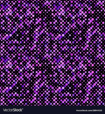 Gradient geometrical random circle pattern vector image