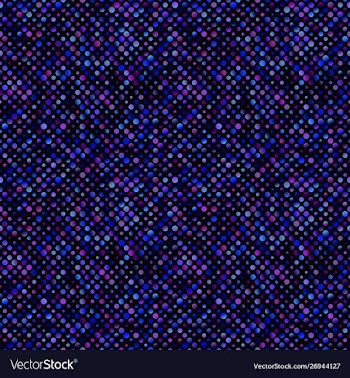 Gradient geometrical seamless random circle vector image
