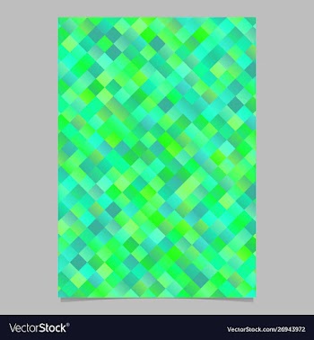 Gradient modern colorful square flyer template vector image