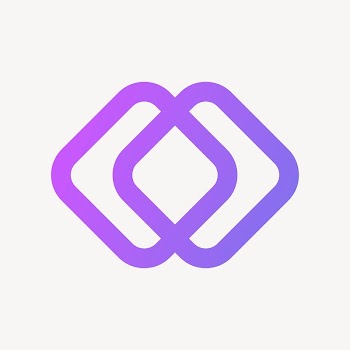 Gradient purple business logo element | Free Vector - rawpixel