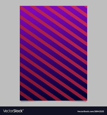 Gradient stripe poster - abstract template vector image
