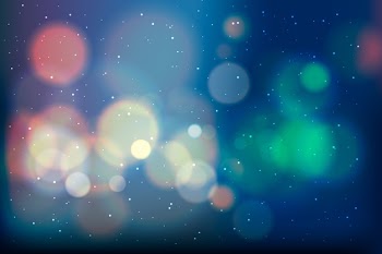 Gradient wallpaper with bokeh effect Free Vector