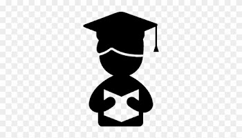 Graduate Boy Reading A Book Vector - Educacion Icono