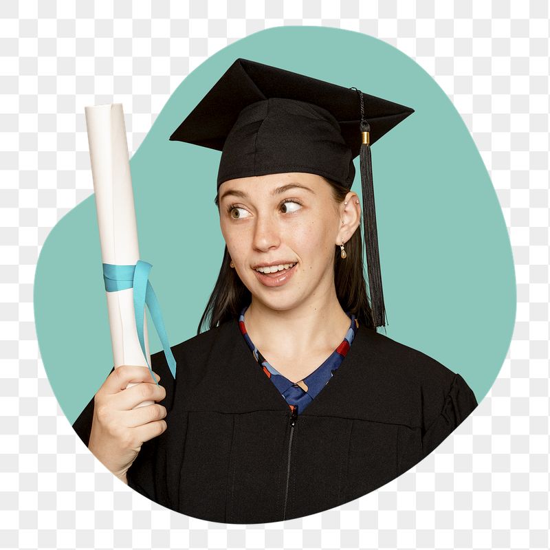 Graduate png badge sticker, education | Free PNG - rawpixel