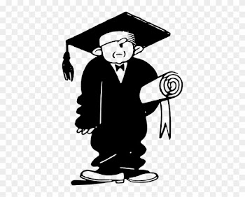 Graduate With Diploma Clip Art At Clker - High School Graduation Clip Art