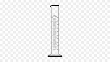 Graduated Cylinder Clipart - 10 Ml Graduated Cylinder Png