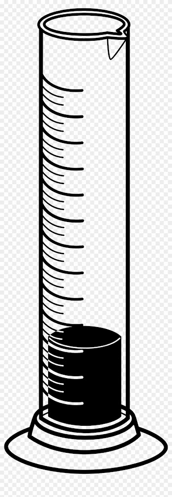 Graduated Cylinder Coloring Page - Graduated Cylinder Coloring