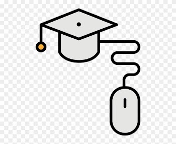 Graduation Cap And Mouse Art - Icon