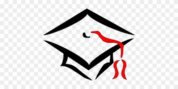 Graduation Cap College Education Universit - Transparent Background Graduation Cap Clip Art