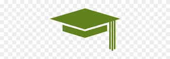 Graduation Cap - College Icon Green