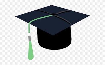 Graduation Cap Green Tassel