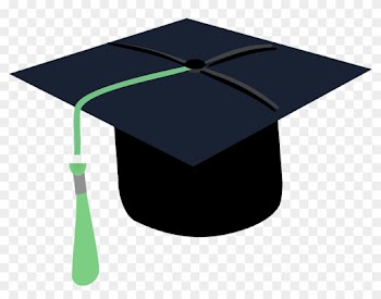 Graduation Cap Green Tassel