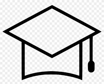 Graduation Cap Icon Png - Education