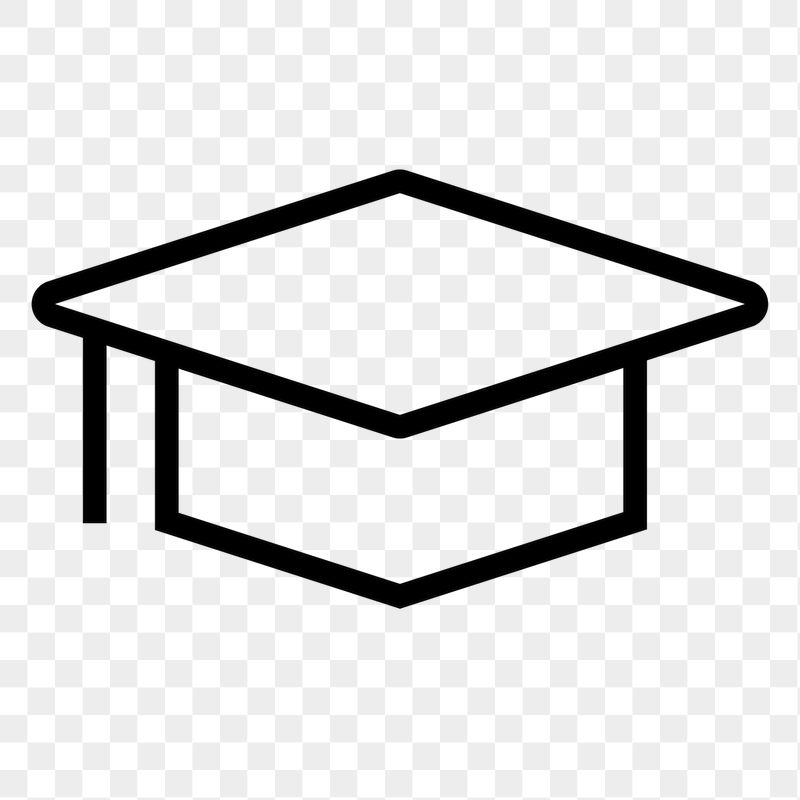 Graduation cap line png education | Free Icons - rawpixel