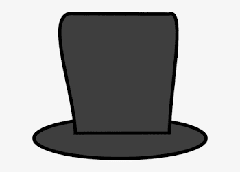 Graduation Cap Outline Clip Art Silhouette - Abraham Lincoln Hat ...