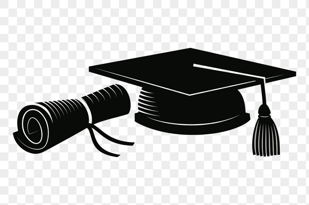 Graduation cap png sticker, paper | Free PNG - rawpixel