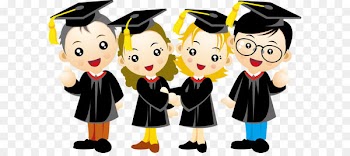 Graduation ceremony Cartoon - People graduation season 