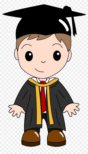 Graduation Ceremony Child Cartoon Clip Art - Graduation Boy Clipart Png