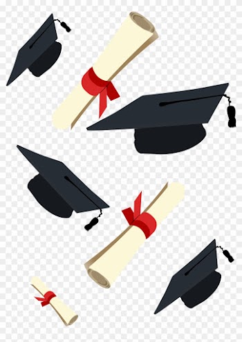 Graduation Ceremony Square Academic Cap Diploma Clip - Diy Graduation Card By Kids