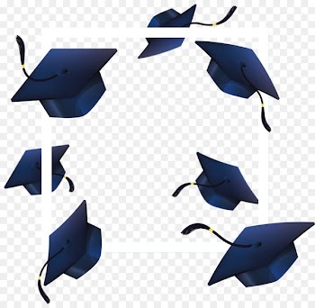 Graduation ceremony Square academic cap - Flying bachelor cap 