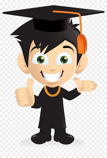 Graduation Characters - Graduation Boy Png