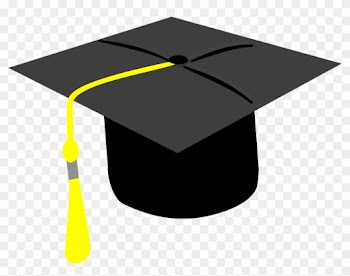 Graduation Clip Art Dromgae Top - Orange And Black Graduation Cap