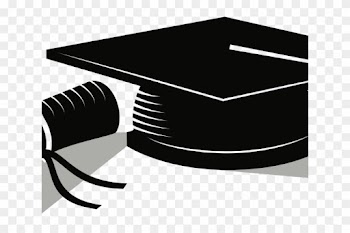 Graduation Clipart Grade School - Graduation Cap And Scroll Black And White