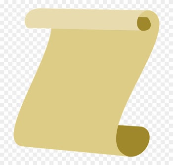 Graduation Clipart Official Document - Scroll Document