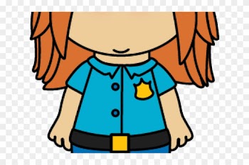 Graduation Clipart Police - Police Black And White Clip Art