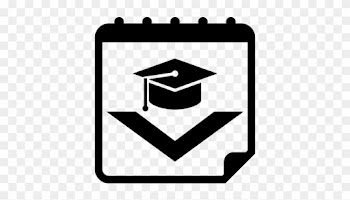 Graduation Day Reminder Calendar Page Vector - Graduation Icon Transparent Background