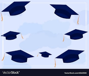 graduation end of school banner design