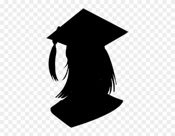Graduation Female Clipart - Graduate Silhouette Clip Art