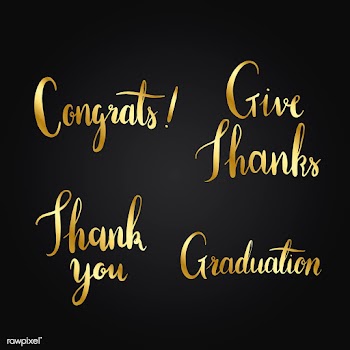 Graduation greetings typography style vector .. | Free stock vector - 517634