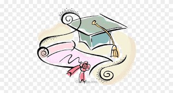 Graduation Hat And Certificate Royalty Free Vector - Graduation Images Clip Art