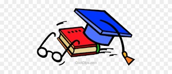 Graduation Hat And School Books Royalty Free Vector - Bücher Schule
