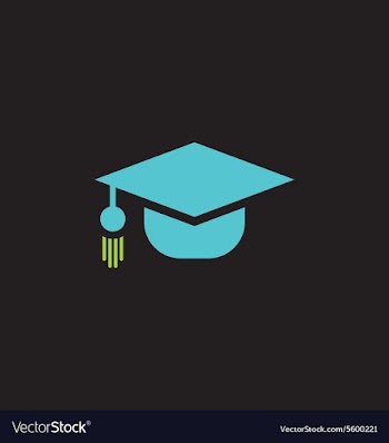  					Graduation hat education logo vector image														